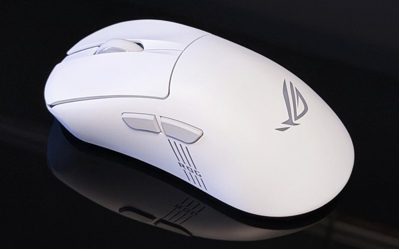 I dettagli sul lato dell'ASUS ROG Keris 2 Origin