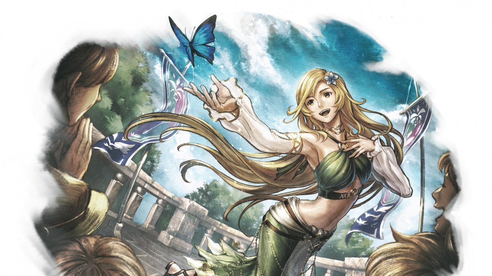 Un personaggio di Octopath Traveler 0