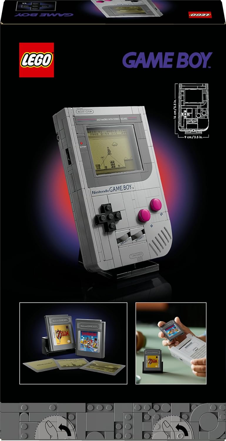 La scatola del Game Boy LEGO