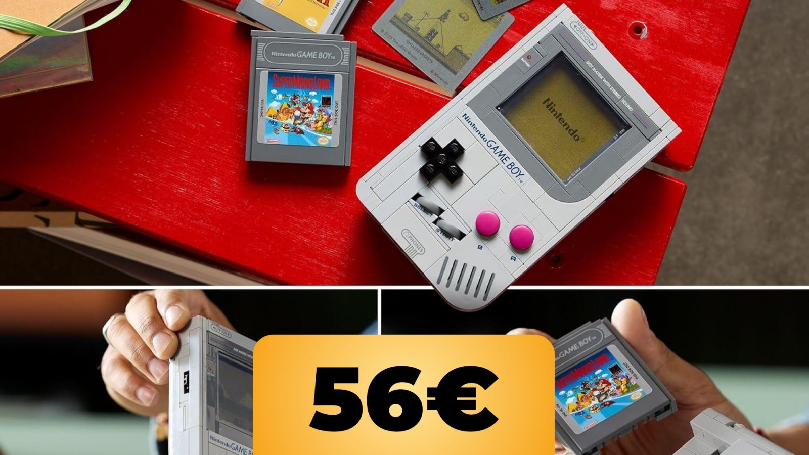 Il Lego Game Boy e il prezzo 56€
