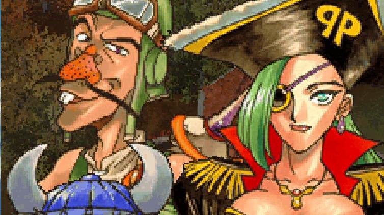 Due personaggi di Gunbird 2