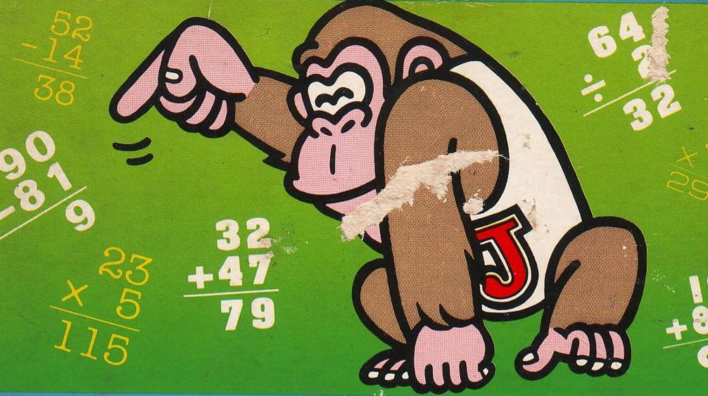 Donkey Kong impara a far di conto