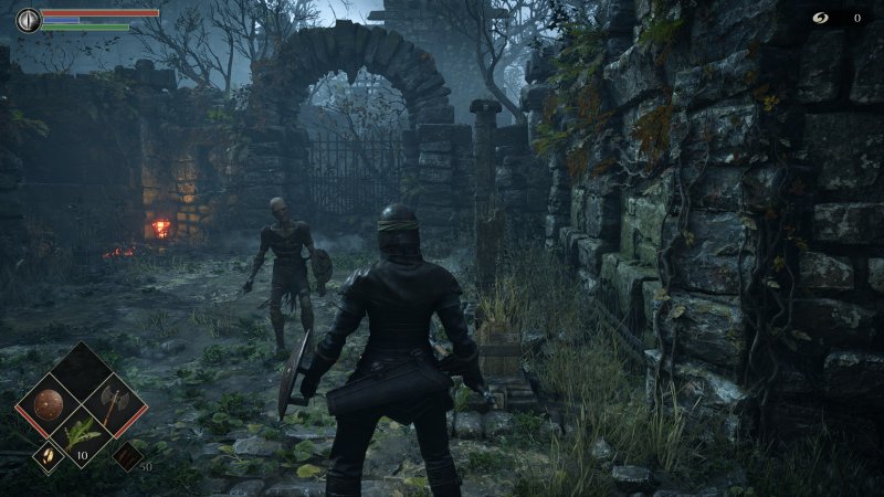 Demon's Souls con la modalità risparmio energetico attiva