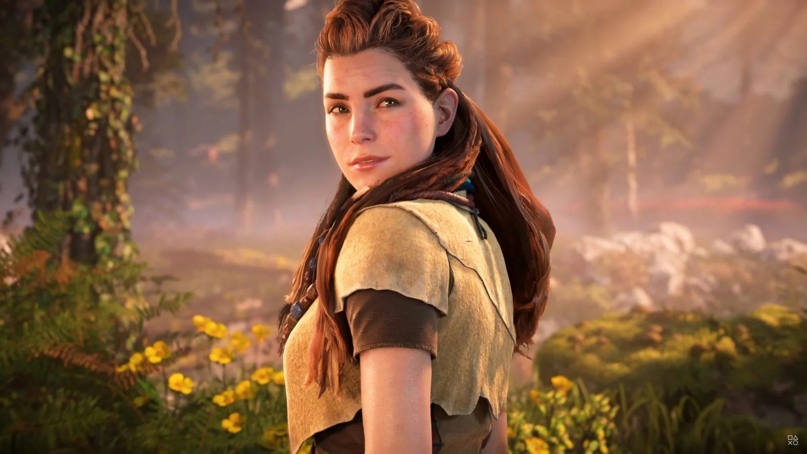 Aloy in Horizon Zero Dawn