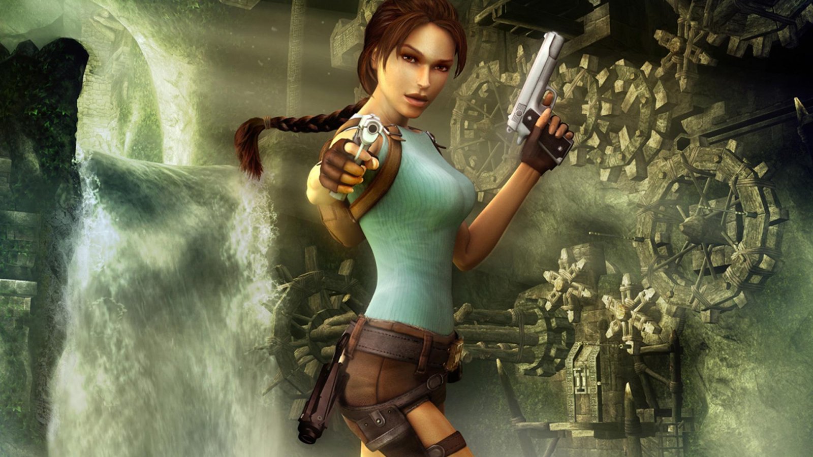 Lara Croft in Tomb Raider Anniversary