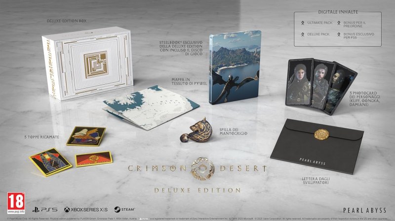 Contenuto Deluxe Edition Crimson Desert