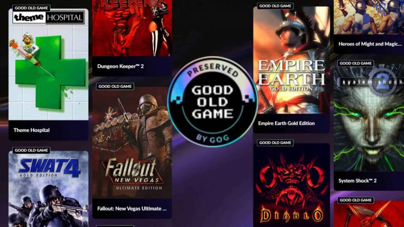 Il logo del progetto di preservazione di GOG