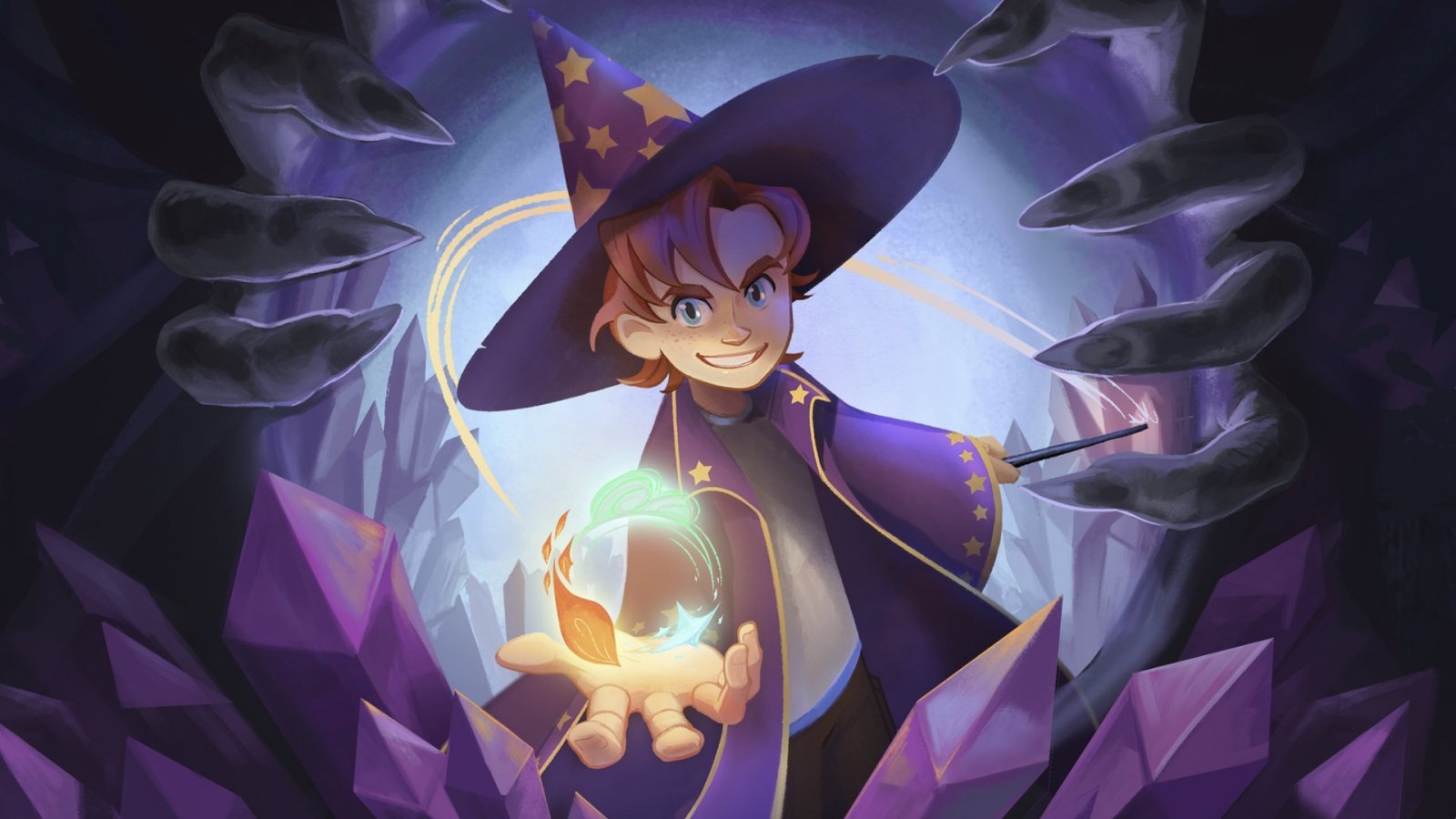 L'artwork ufficiale di Simon the Sorcerer Origins