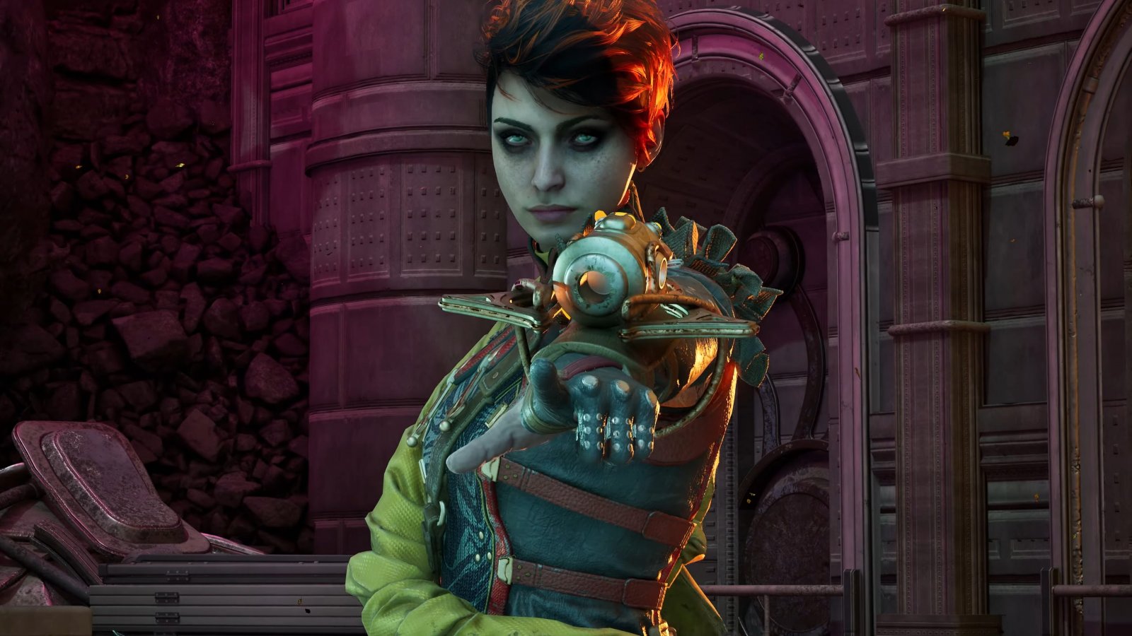 Un personaggio di The Outer Worlds 2