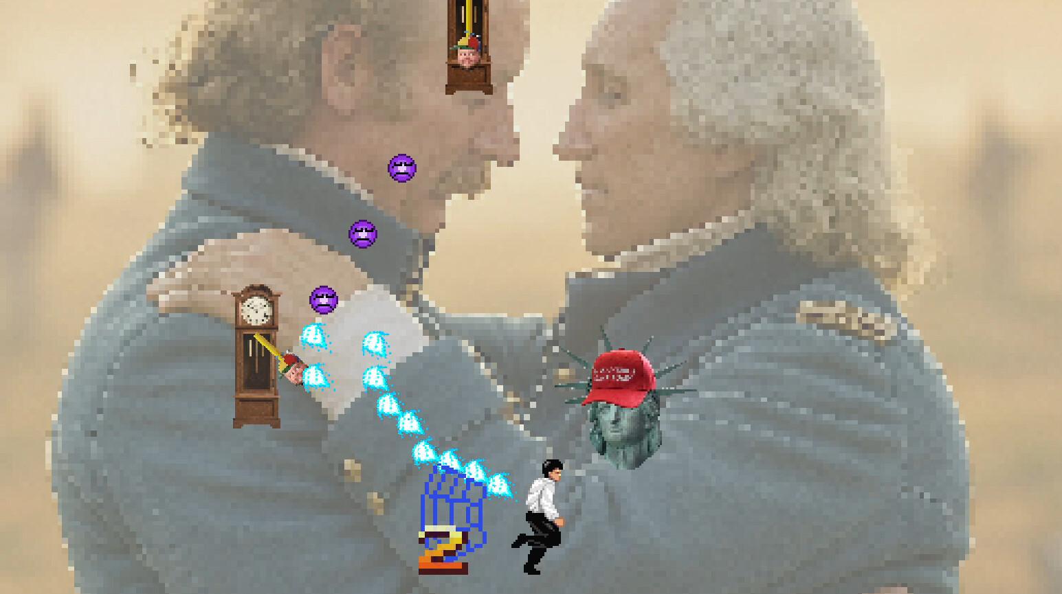 Due personaggi di Hong Kong 2097