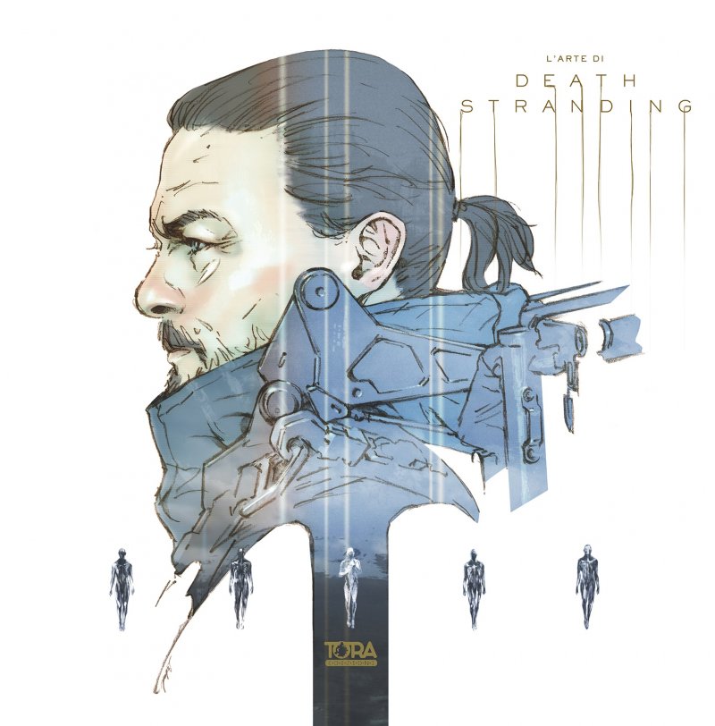 La copertina dell'edizione speciale di 'L'Arte di Death Stranding'