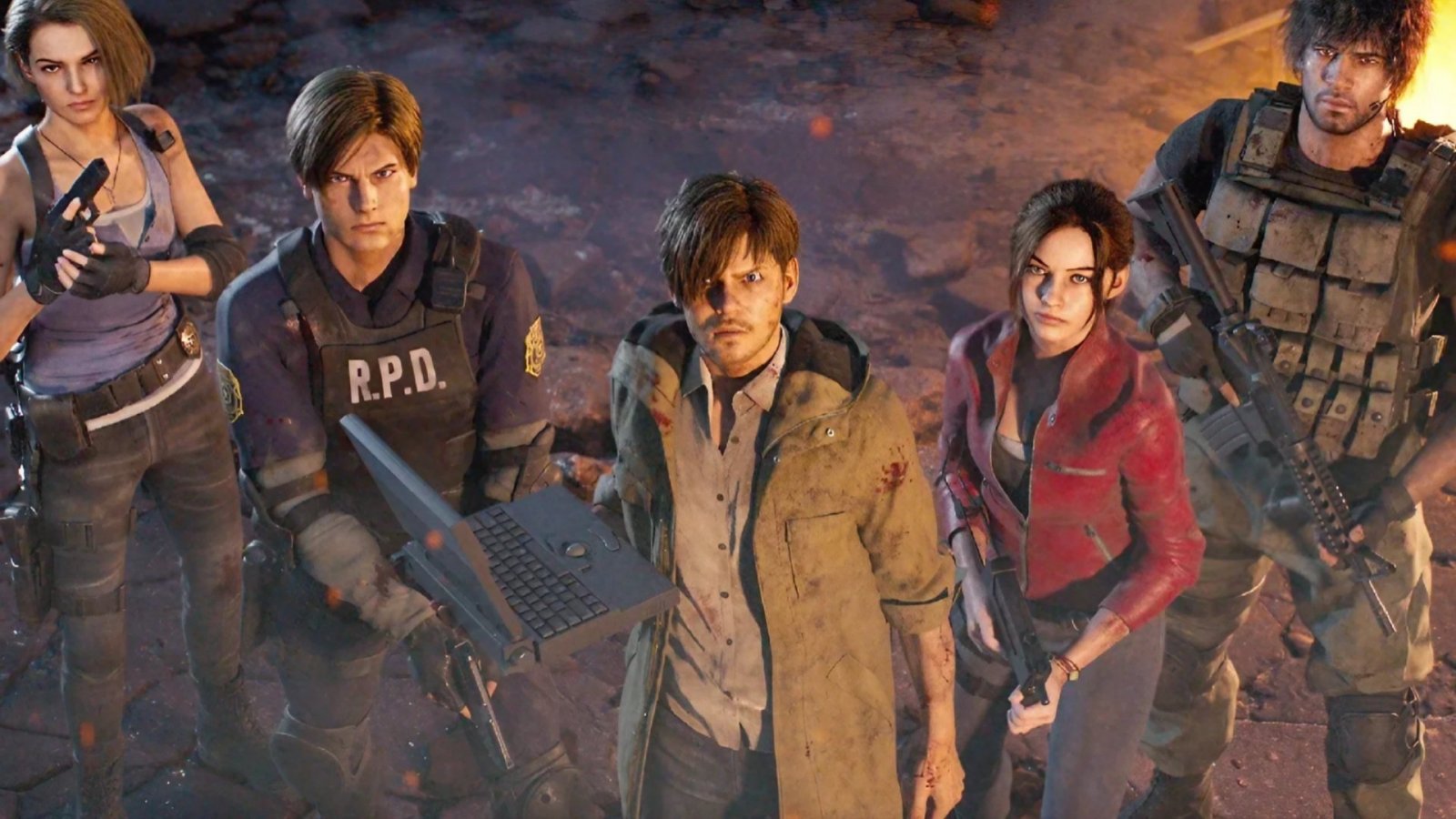 I personaggi di Resident Evil: Survival Unit