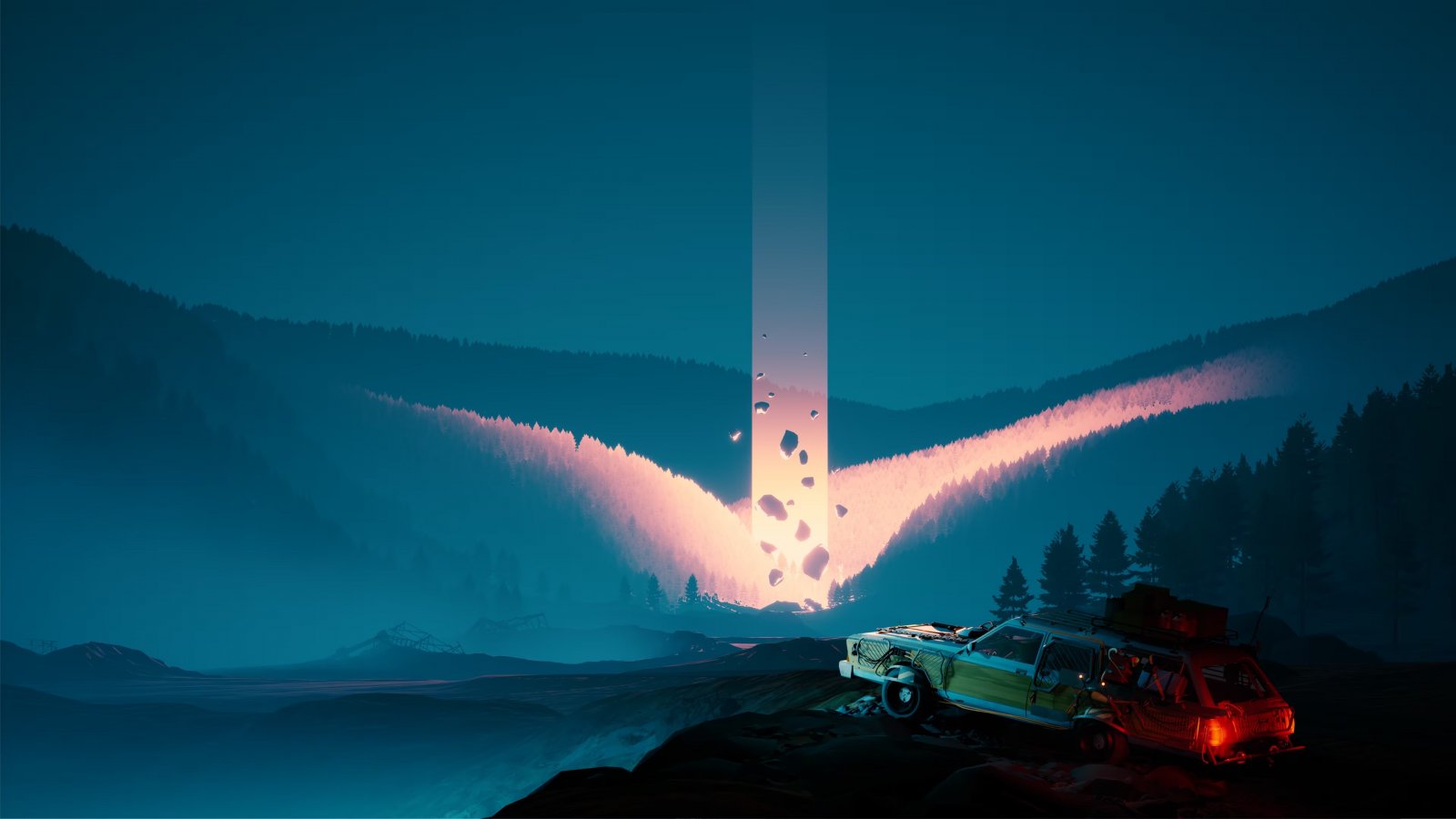 La copertina di Pacific Drive