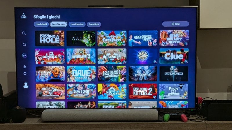 Si possono vedere i giochi inclusi nelle diverse categorie di Amazon Luna anche senza effettuare l'accesso Si possono vedere i giochi inclusi nelle diverse categorie di Amazon Luna anche senza effettuare l'accesso