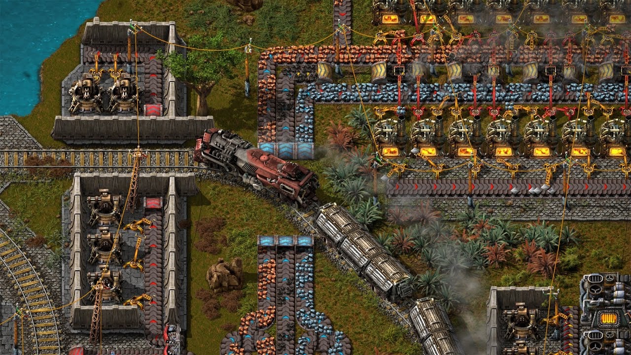 Uno scatto da Factorio
