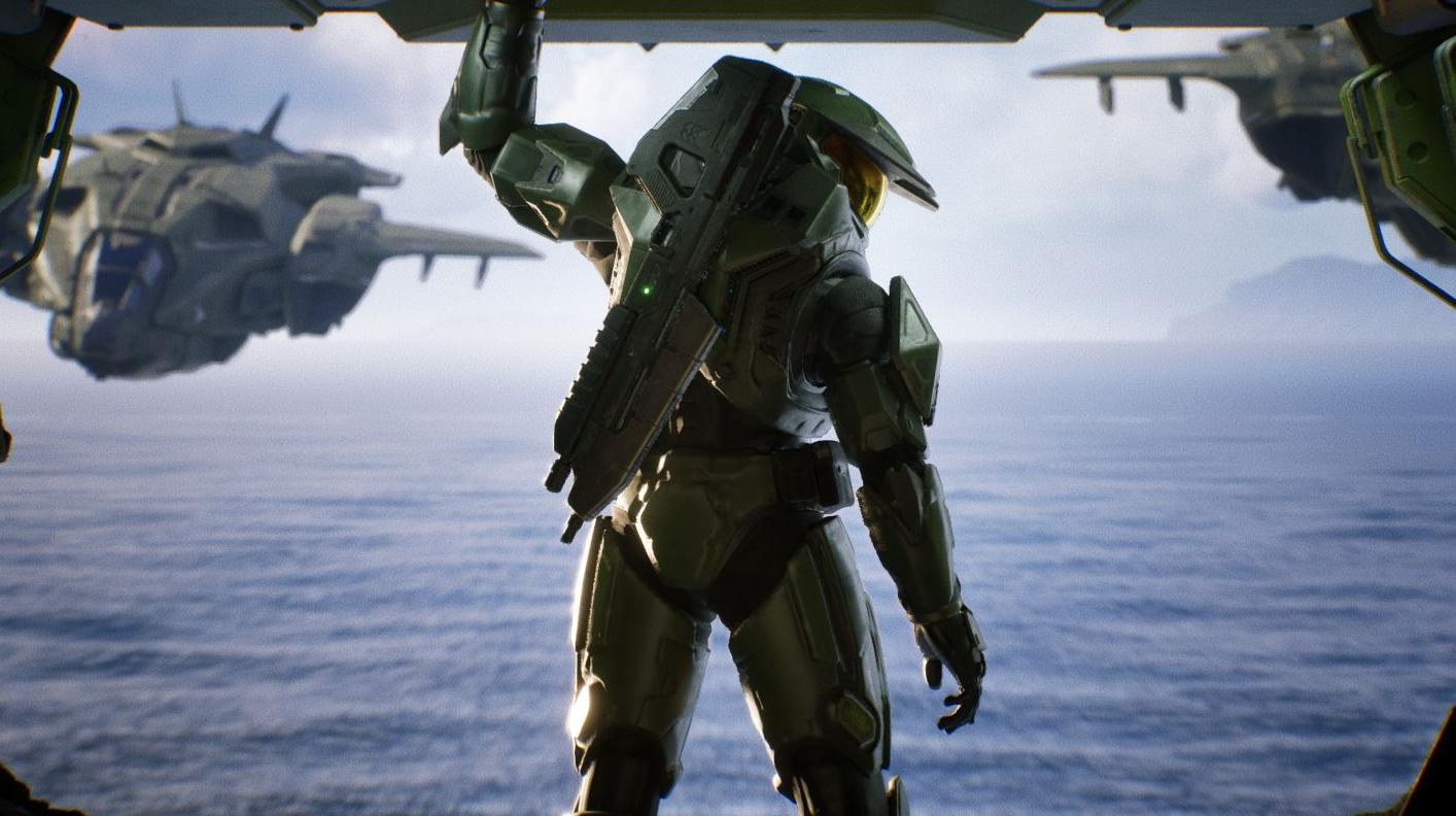 Master Chief in Halo: Campaign Evolved