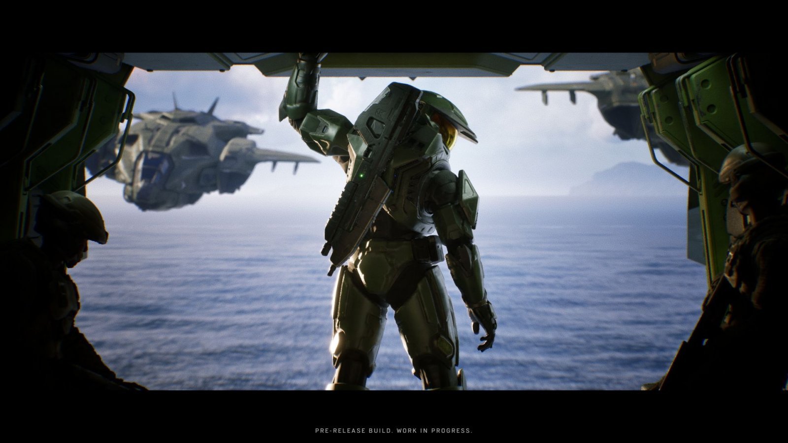 Master Chief visto di spalle