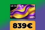 La Smart TV LG OLED evo AI G5 da 48' è in forte sconto su Amazon - Notizia