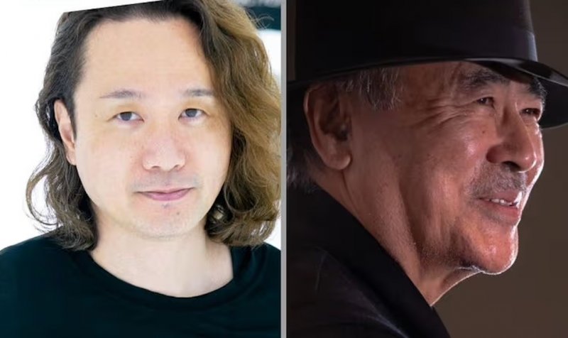 Yoji Shinkawa e Yoshitaka Amano Yoji Shinkawa e Yoshitaka Amano