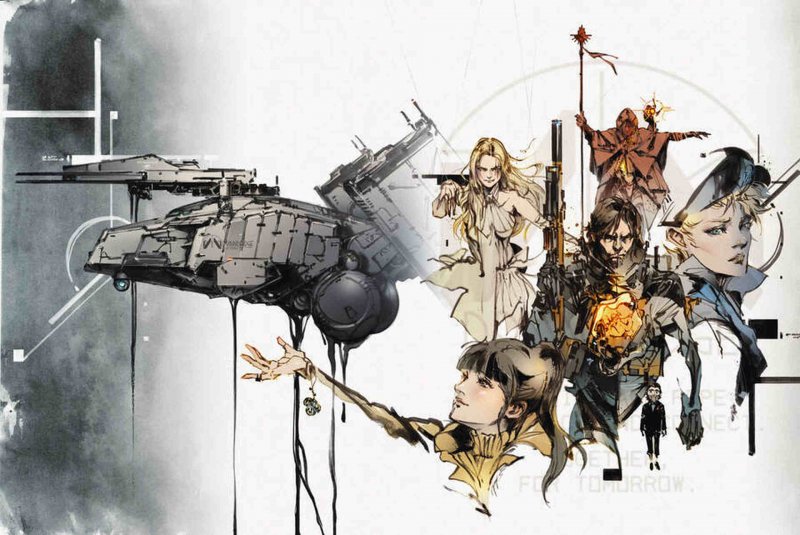 Un'illustrazione di Shinkawa per Death Stranding 2 Un'illustrazione di Shinkawa per Death Stranding 2