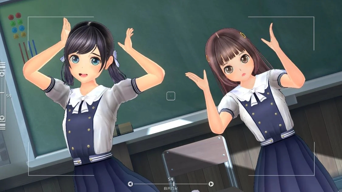 Due personaggi femminili di LoveR Kiss Endless Memories