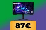 Il monitor Samsung Odyssey G3 da 24' è in sconto su Amazon al minimo storico - Notizia