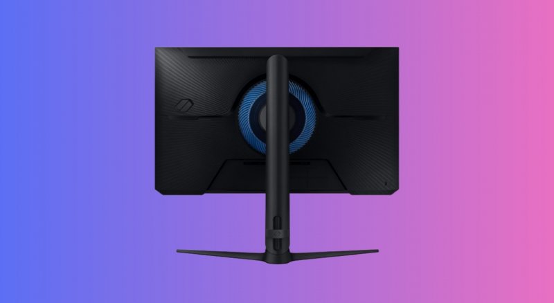 Il retro del monitor Samsung Odyssey G3 Il retro del monitor Samsung Odyssey G3