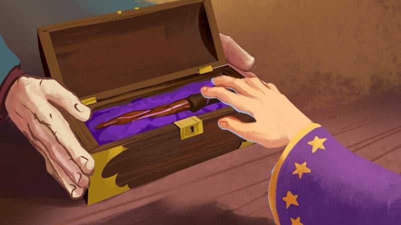 C'è anche una bacchetta magica