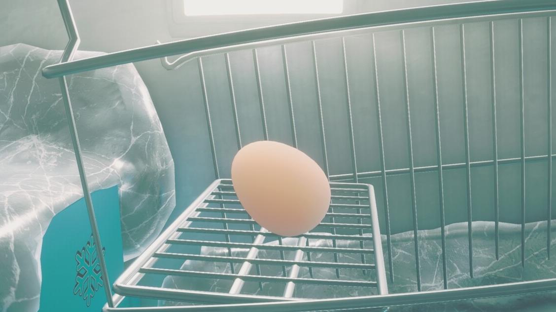 L'uovo protagonista di Egging On