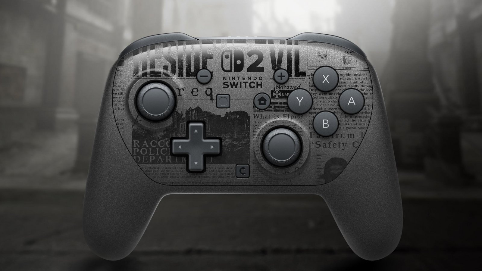 Il Pro Controller di Nintendo Switch 2 a tema Resident Evil Requiem