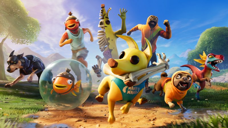 Alcuni personaggi di Fortnite