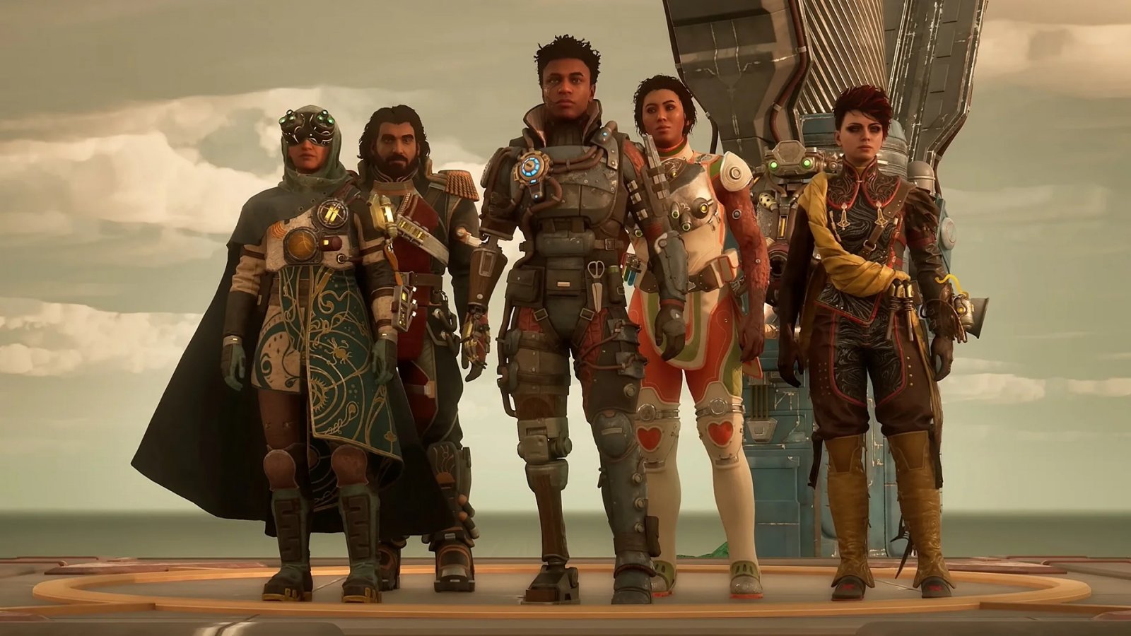 La crew di The Outer Worlds 2
