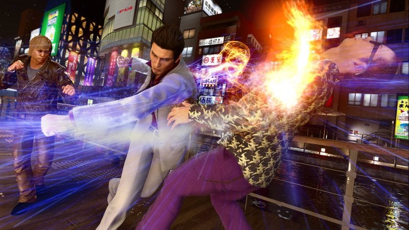 Una sequenza di combattimento di Yakuza Kiwami 2 Una sequenza di combattimento di Yakuza Kiwami 2