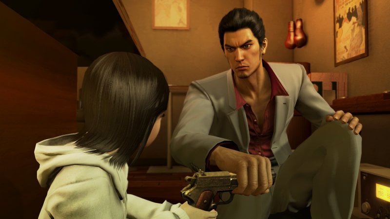 Haruka e Kiryu in Yakuza Kiwami Haruka e Kiryu in Yakuza Kiwami