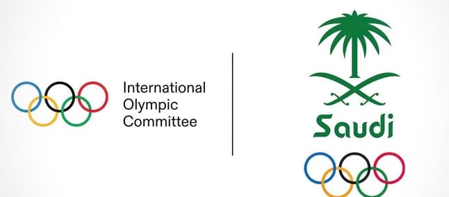 Immagine che sanciva l'accordo tra il CIO e l'Arabia Saudita