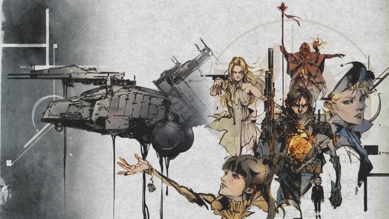 Illustrazione realizzata per il numero di EDGE dedicato a Death Stranding 2: On The Beach