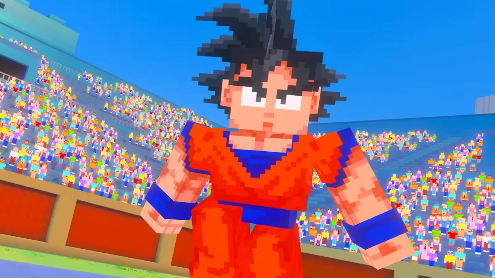 Goku in Minecraft X Dragon Ball Z