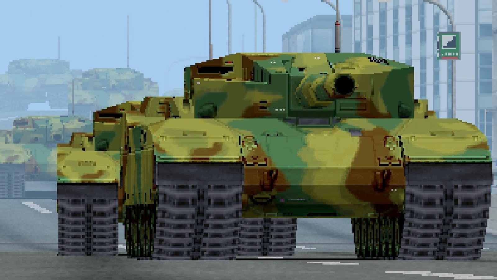 Uno scatto da Arcade Archives Tokyo Wars