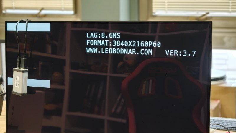 L'input lag in 4K a 60 FPS