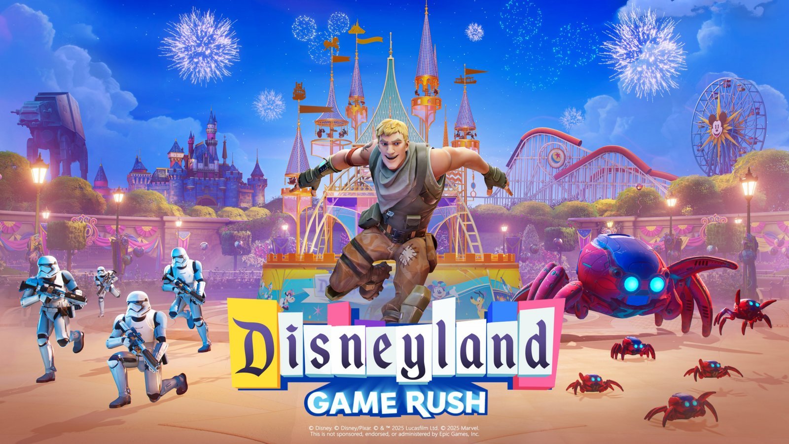 Fortnite Disneyland Game Rush, la copertina