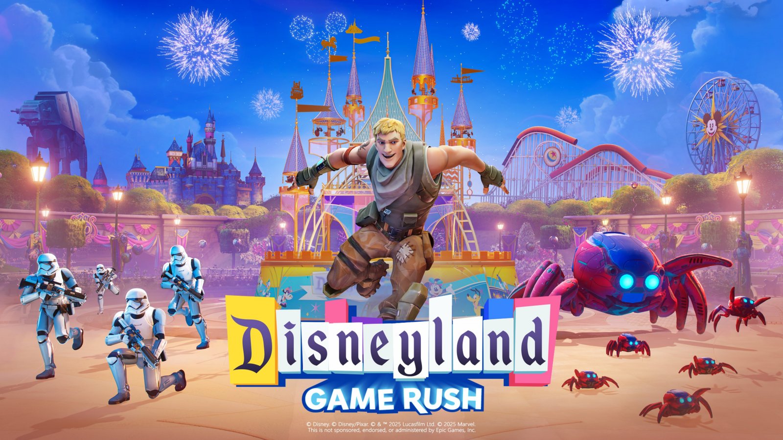 Su Fortnite arriva Disneyland Game Rush: un'isola piena di attrazioni a tema Disney