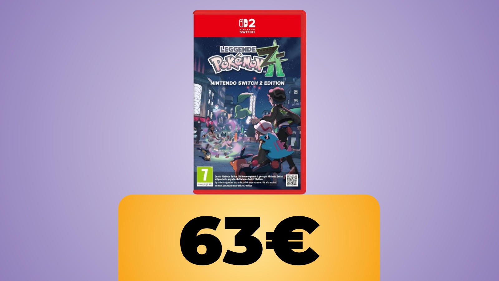 Leggende Pokémon: Z-A, il titolo per Switch 2 è disponibile al suo minimo storico su Amazon