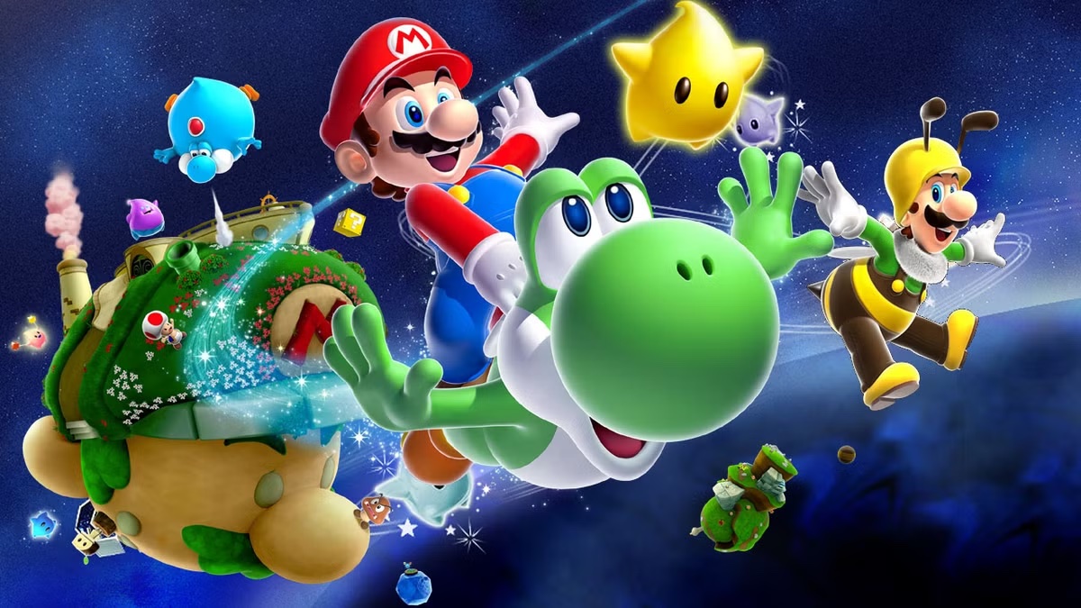 Un'immagine di Super Mario Galaxy