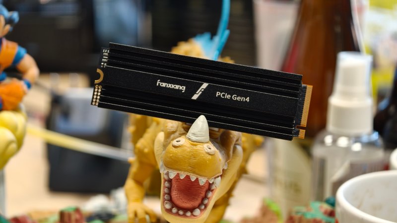 Il Fanxiang S880E viene venduto con tanto di dissipatore