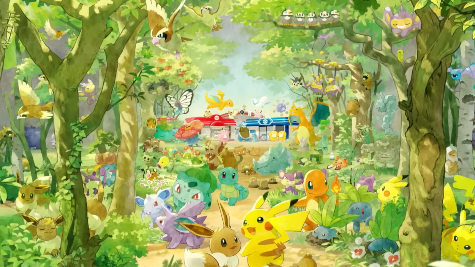 Immagine promozionale del Poképark Kanto