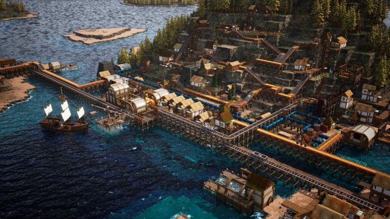 Uno scorcio sulla città da gestire in Whiskerwood