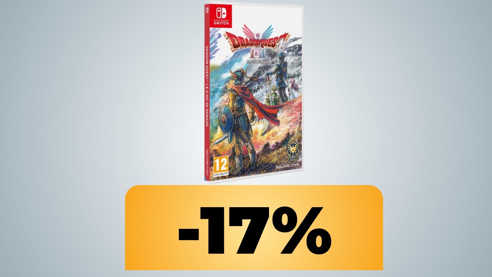 Dragon Quest I & II Remake è al suo minimo storico per Nintendo Switch: sfrutta la promo Amazon
