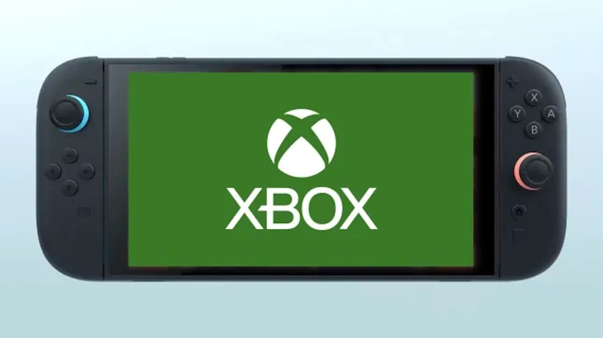 Logo di Xbox sullo schermo di Switch 2