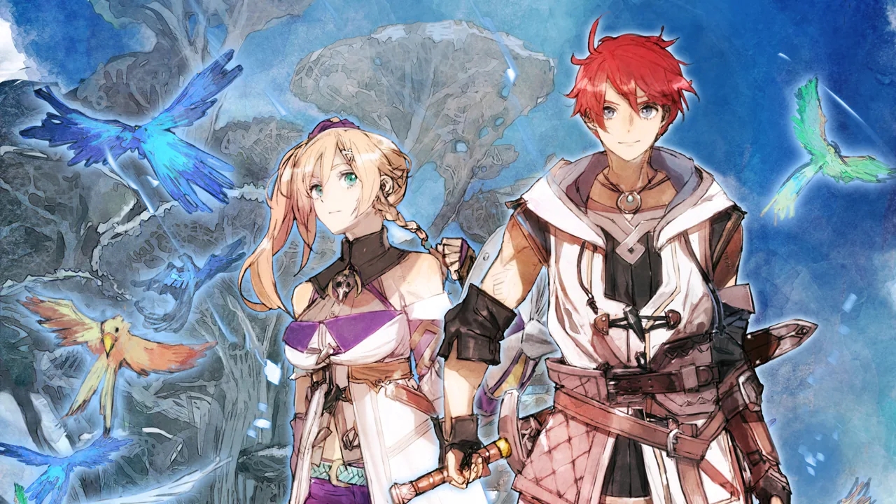 Adol Christin e Karja Balta, i protagonisti di Ys X: Proud Nordics