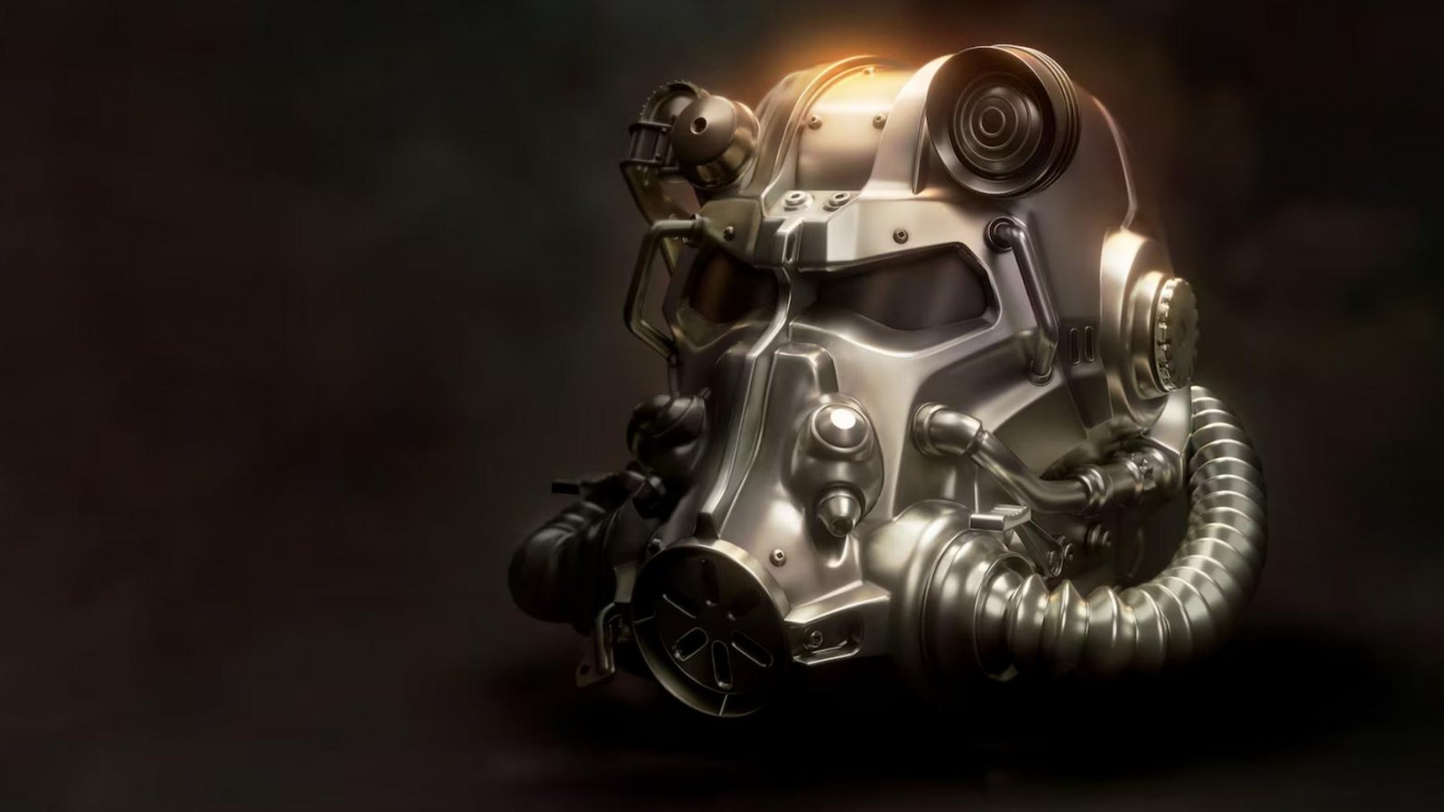Il casco di una corazza atomica di Fallout 4